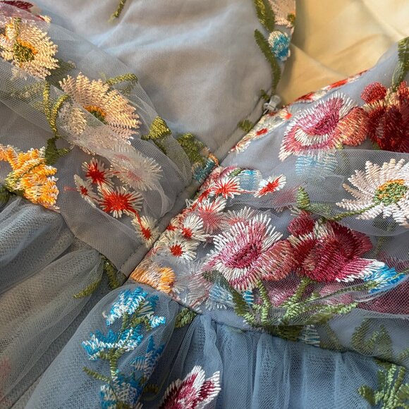 JessaKae Margaret Midi Dress (blue - medium) - Picture 11 of 12